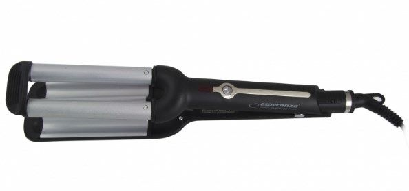 Esperanza EBL013 Hair Styling Tool Curling Iron Black Silver 1.8 M 55 W