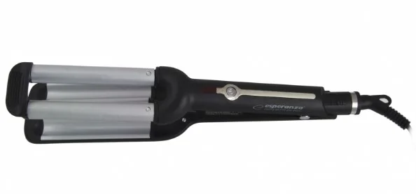 Esperanza EBL013 Hair Styling Tool Curling Iron Black Silver 1.8 M 55 W