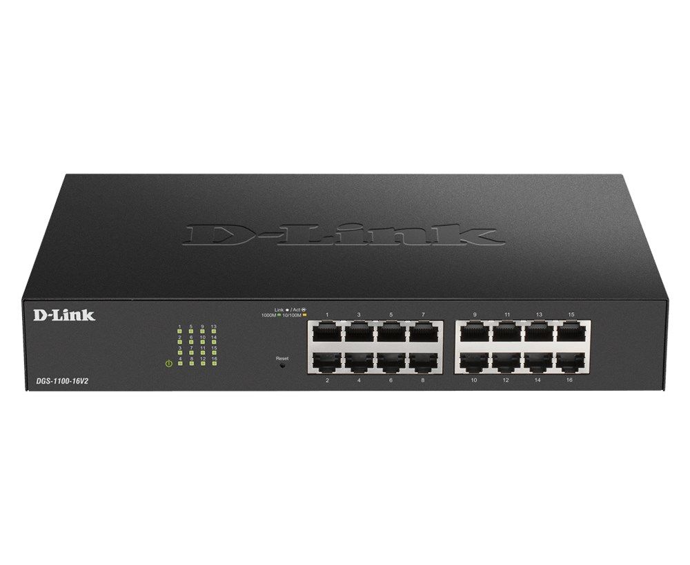 P D-Link DGS-1100-16V2 M RM 16
