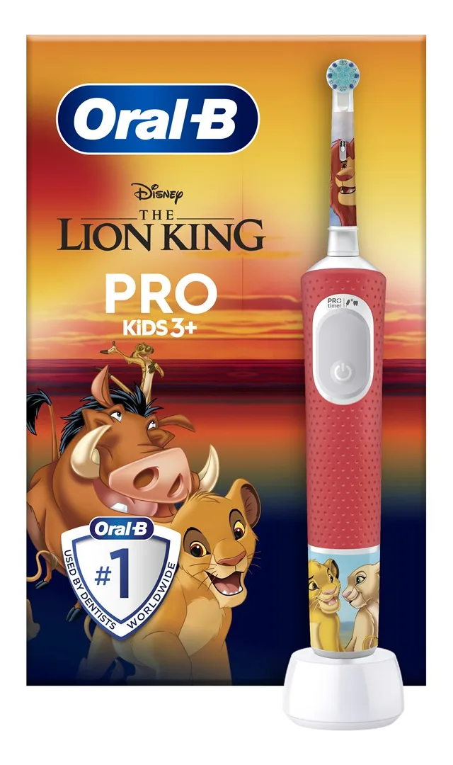 Oral-B Kids VITALITYPROLIONK electric toothbrush Child Rotating-oscillating toothbrush Multicolour