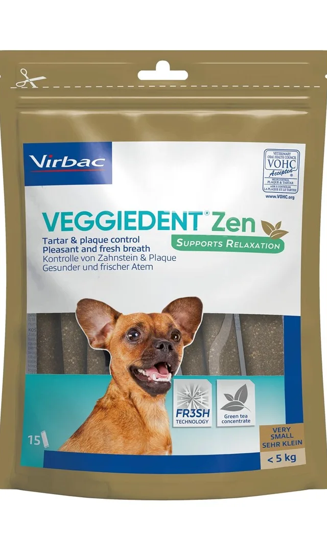 VIRBAC Veggiedent Zen XS Dog Treat - 114g