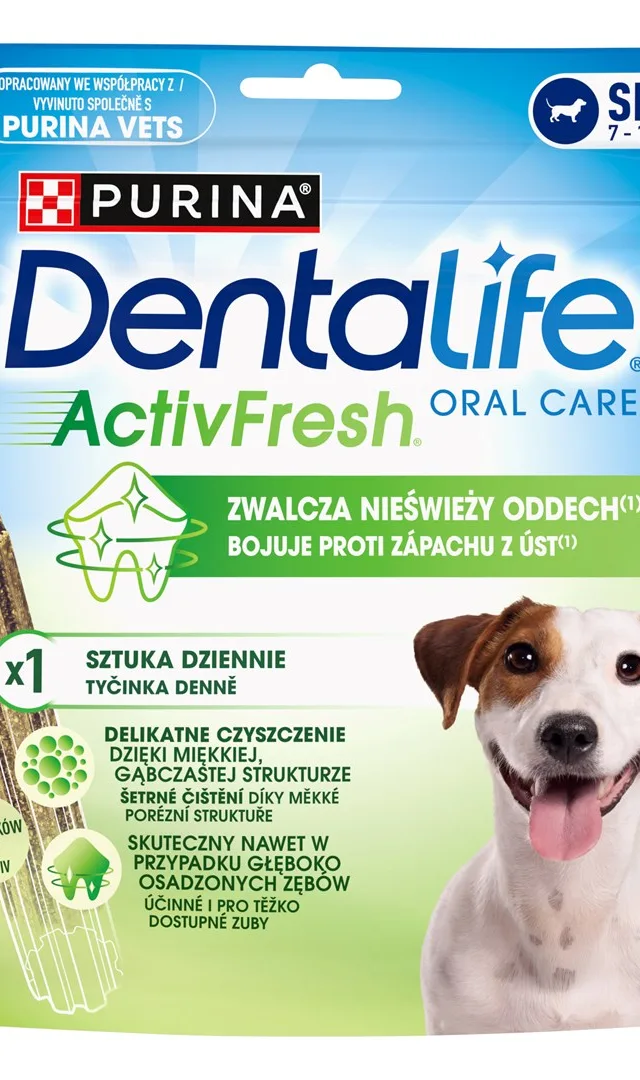 PURINA Dentalife Active Fresh Small - Dental Snack For Dogs - 115g