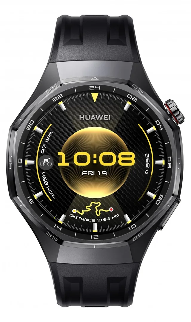 Huawei WATCH GT6 Pro 46mm (Atum-B29F), Black Fluoroelastomer S