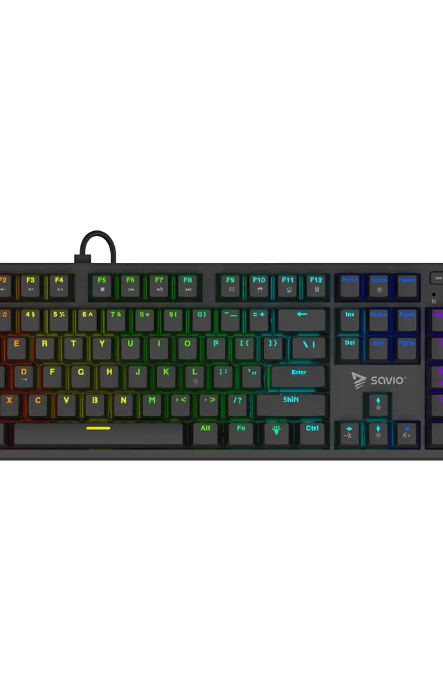 SAVIO STYX Mechanical Keyboard Outemu Red Hot Swap RGB