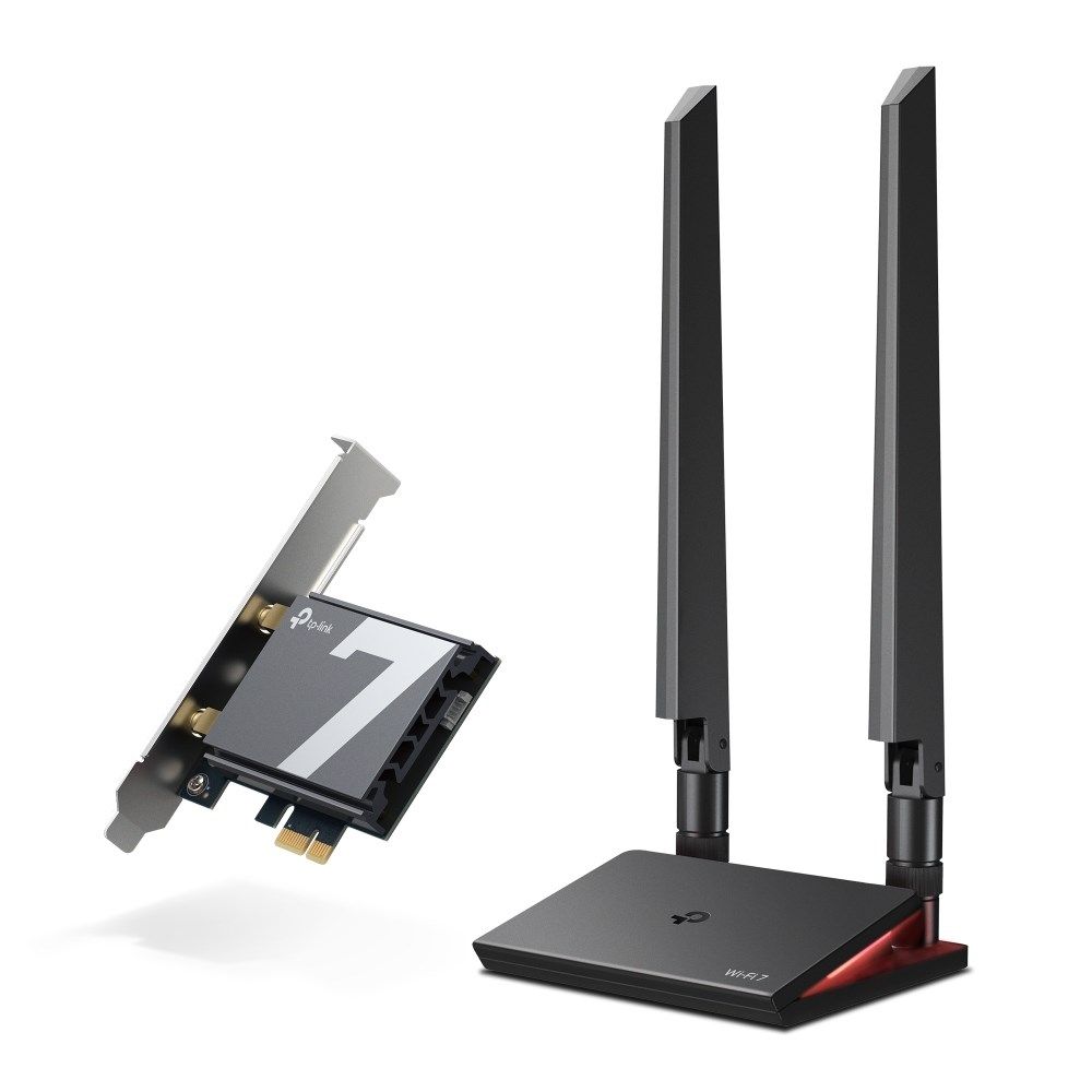 TP-Link Archer TBE550E BE9300 Tri-Band Wi-Fi 7 BT PCI Adapter