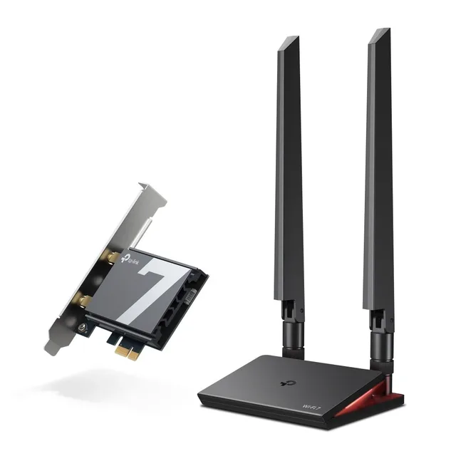 TP-Link Archer TBE550E BE9300 Tri-Band Wi-Fi 7 BT PCI Adapter