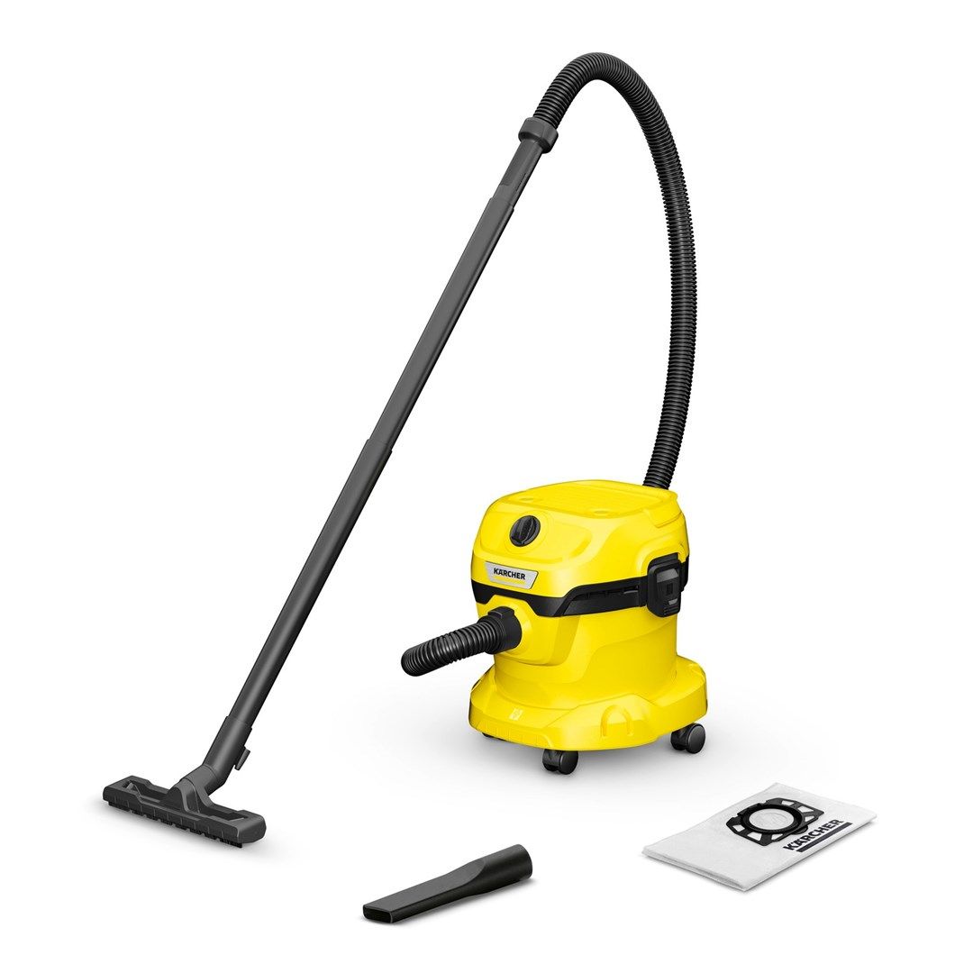 KäRcher WD 2 Plus V-12/4/18 12 L Drum Vacuum Dry Wet 1000 W Dust Bag