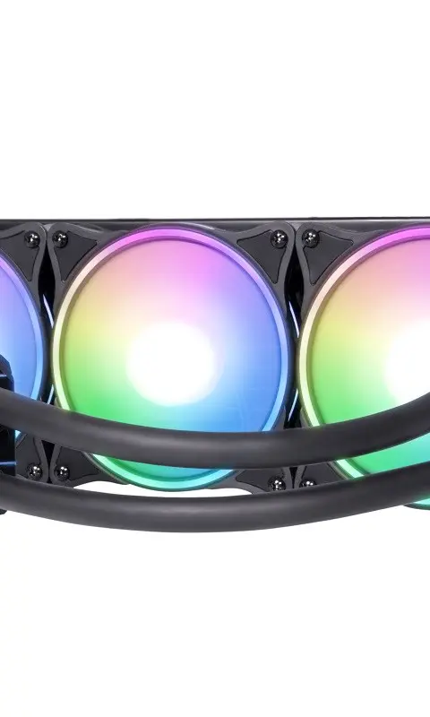 Alphacool Eisbaer Pro Aurora 360 Processor All-In-One Liquid Cooler 12 Cm Black White 1 Pc(S)