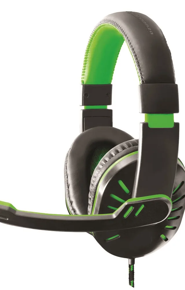 Esperanza EGH330G Head-Band Black Green