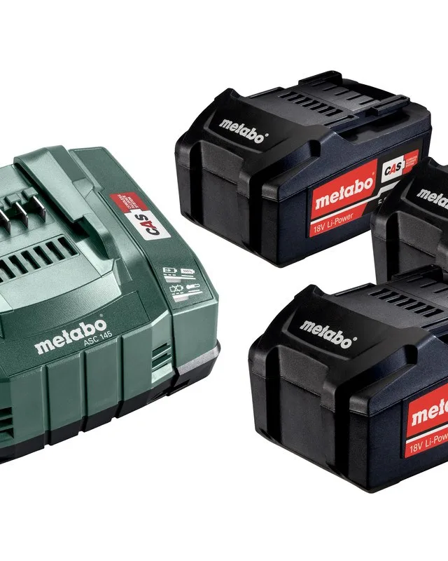 Metabo 685048000 Cordless Tool Battery / Charger Battery Charger Set
