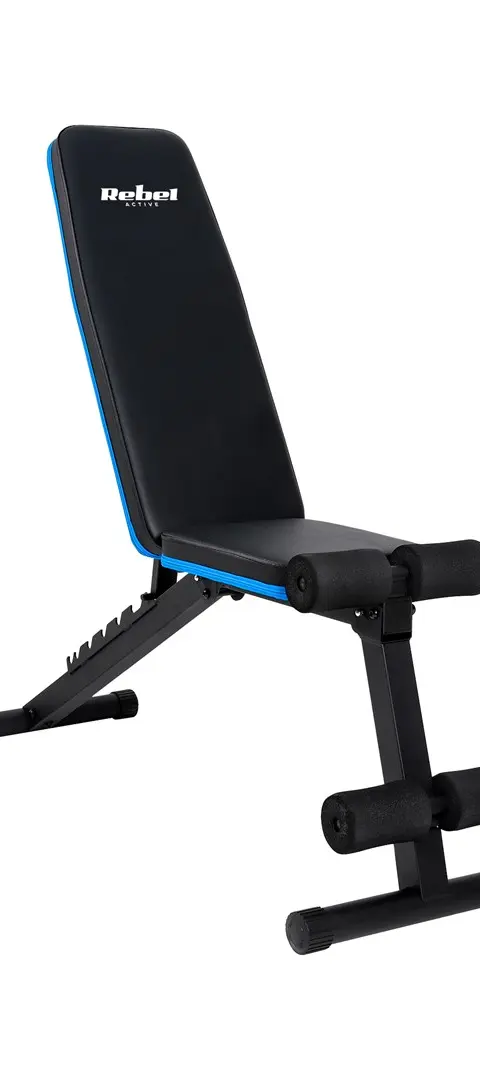 REBEL ACTIVE Reinforced Incline Training Bench With Leg Lock