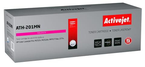 Activejet ATH-201MN Toner - HP 201A CF403A Magenta Replacement