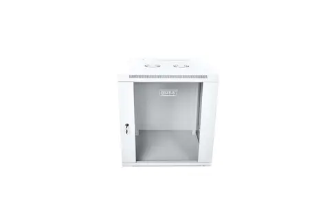 Digitus DN-W19 12U/600 rack cabinet Wall mounted rack Light grey