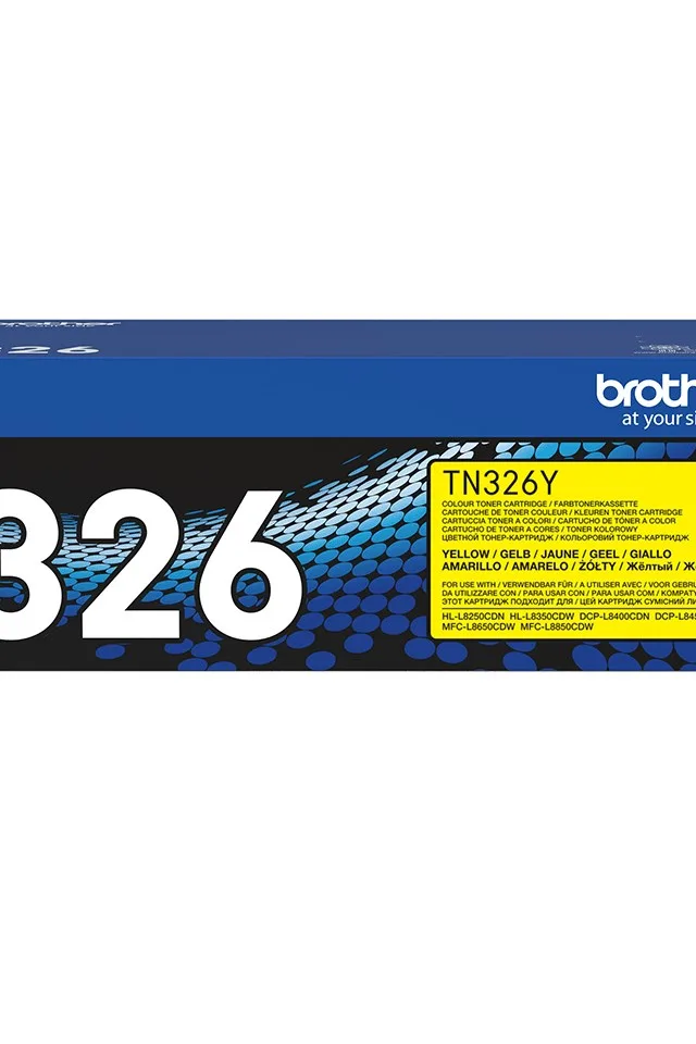 Brother TN-326Y Yellow Toner Cartridge
