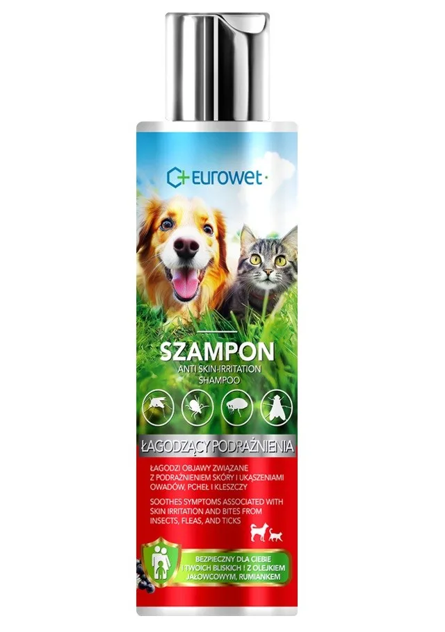 EUROWET Skin Irritation - Shampoo For Dogs And Cats - 200ml