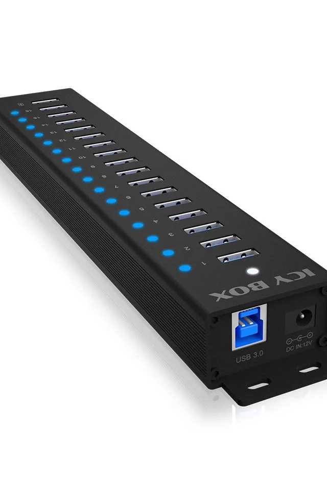 ICY BOX IB-HUB1717-U3 16 1 Port USB Hub
