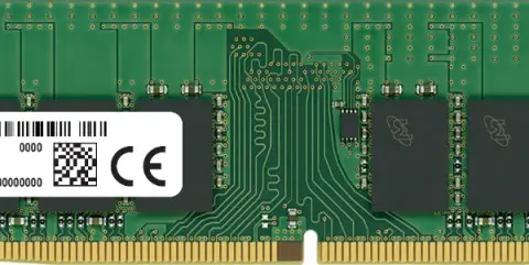 Micron ECC UDIMM DDR4 16GB 1Rx8 3200MHz PC4-25600 MTA9ASF2G72AZ-3G2R