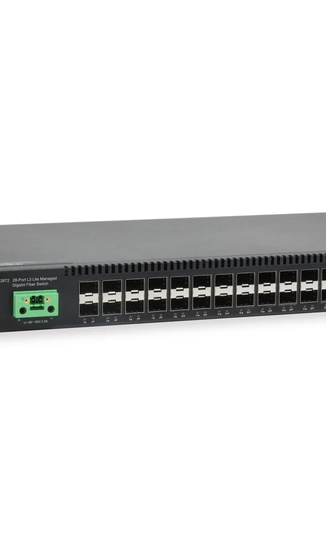 Switch 48.3cm 24x SFP GTL-2872 4xGE 4xSFP - Switch - Glasfaser (LWL)