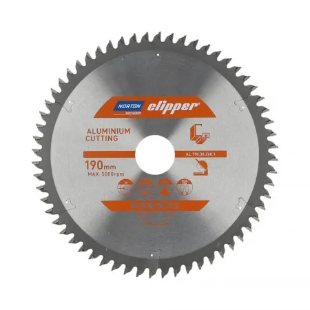 NORTON PIŁA TARCZOWA 216mm x 30mm x 80z ALUMINUM (2,6/1,8)