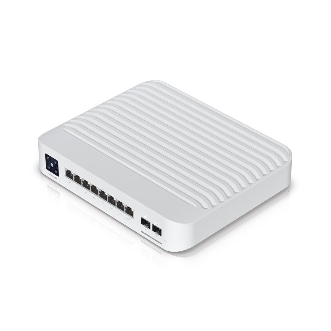 Ubiquiti UniFi USW-PRO-8-POE Network Switch Managed L2/L3 Gigabit Ethernet (10/100/1000) Power Over Ethernet (PoE) 1U White