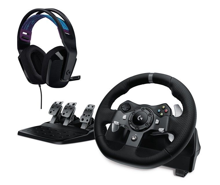 Logitech G920 Racing Wheel + G335 Gaming Headset Bundle
