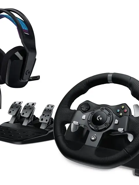 Logitech G920 Racing Wheel + G335 Gaming Headset Bundle