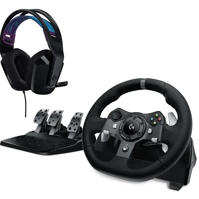 Logitech G920 Racing Wheel + G335 Gaming Headset Bundle