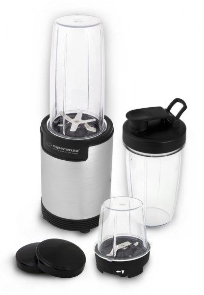 Esperanza EKM030 Blender Tabletop Blender 900 W Black Stainless Steel