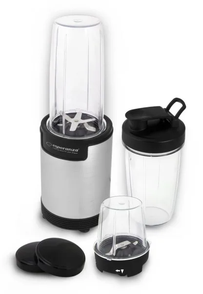 Esperanza EKM030 Blender Tabletop Blender 900 W Black Stainless Steel