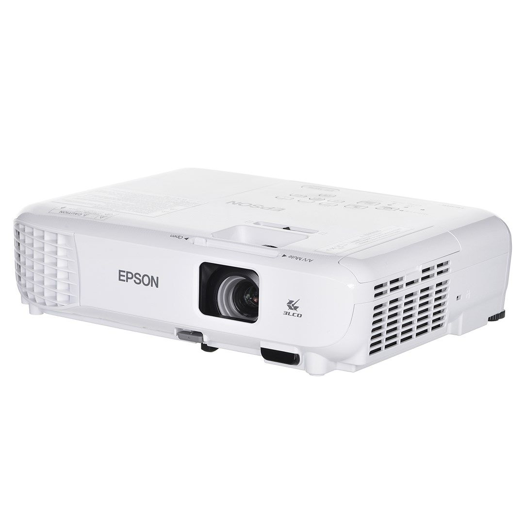 Epson EB-W06 Data Projector Portable Projector 3700 ANSI Lumens 3LCD WXGA (1280x800) White