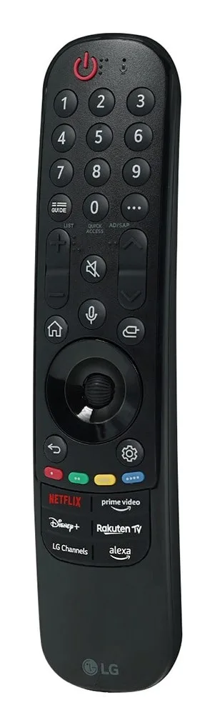 LG MR25GB remote control Bluetooth TV Press buttons