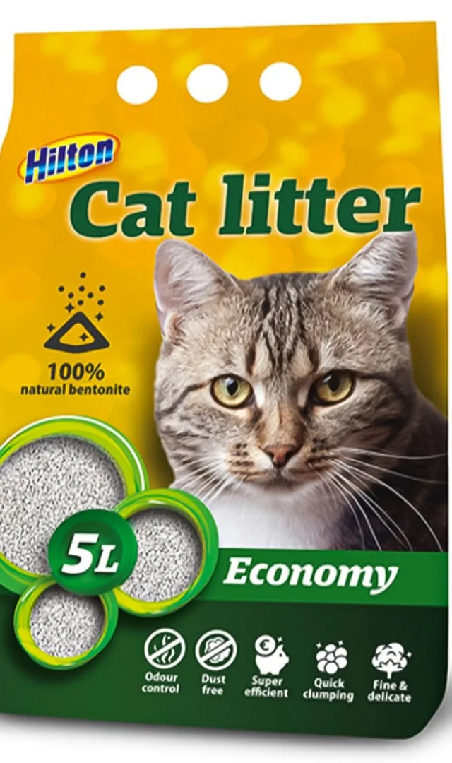 HILTON Bentonite Economy Clumping Cat Litter - 5 L