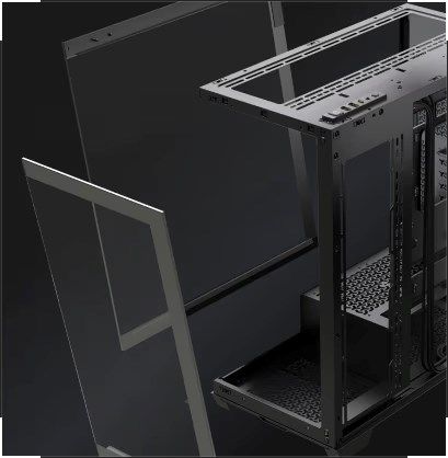CORSAIR 3500X LXR LINK Black Mid-Tower Case