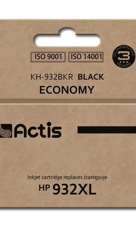 Actis KH-932BKR Ink (Replacement HP 932XL CN053AE; Standard; 30 Ml; Black)