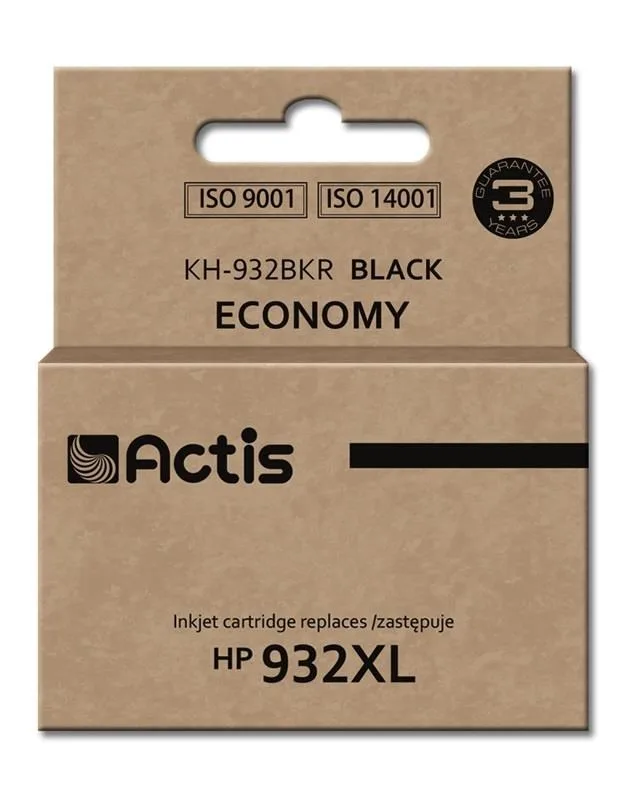 Actis KH-932BKR Ink (Replacement HP 932XL CN053AE; Standard; 30 Ml; Black)