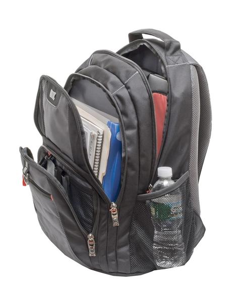 Wenger Pillar 16-inch Laptop Backpack Black/Gray