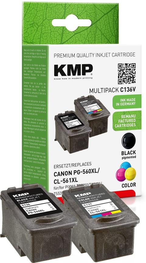 KMP 1581,4005 ink cartridge 3 pc(s) Compatible High (XL) Yield Black, Cyan, Magenta, Yellow