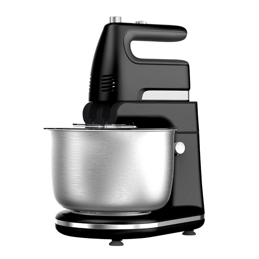 Maestro MR-553 Stand Mixer With Rotating Bowl 600 W Black Steel