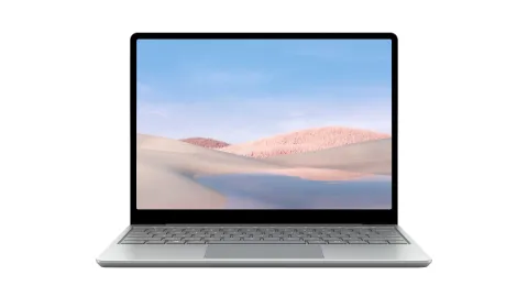 Microsoft Surface Laptop Go Intel® Core™ i5 i5-1035G1 31.6 cm (12.4") Touchscreen 8 GB LPDDR4x-SDRAM 256 GB SSD Wi-Fi 6 (802.11ax) Windows 10 Pro Platinum