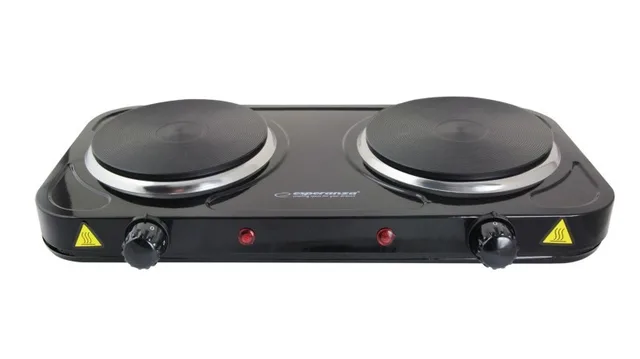 Esperanza EKH010K Hob Black Countertop 2 Zone(S)