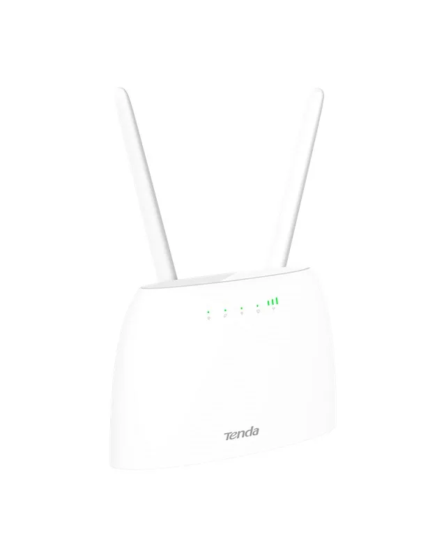 Tenda N300 wireless router Fast Ethernet Single-band (2.4 GHz) 4G White