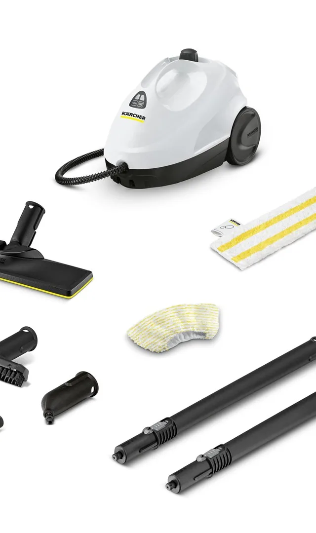 KäRcher SC 2 EasyFix Cylinder Steam Cleaner 1 L 1500 W Black White