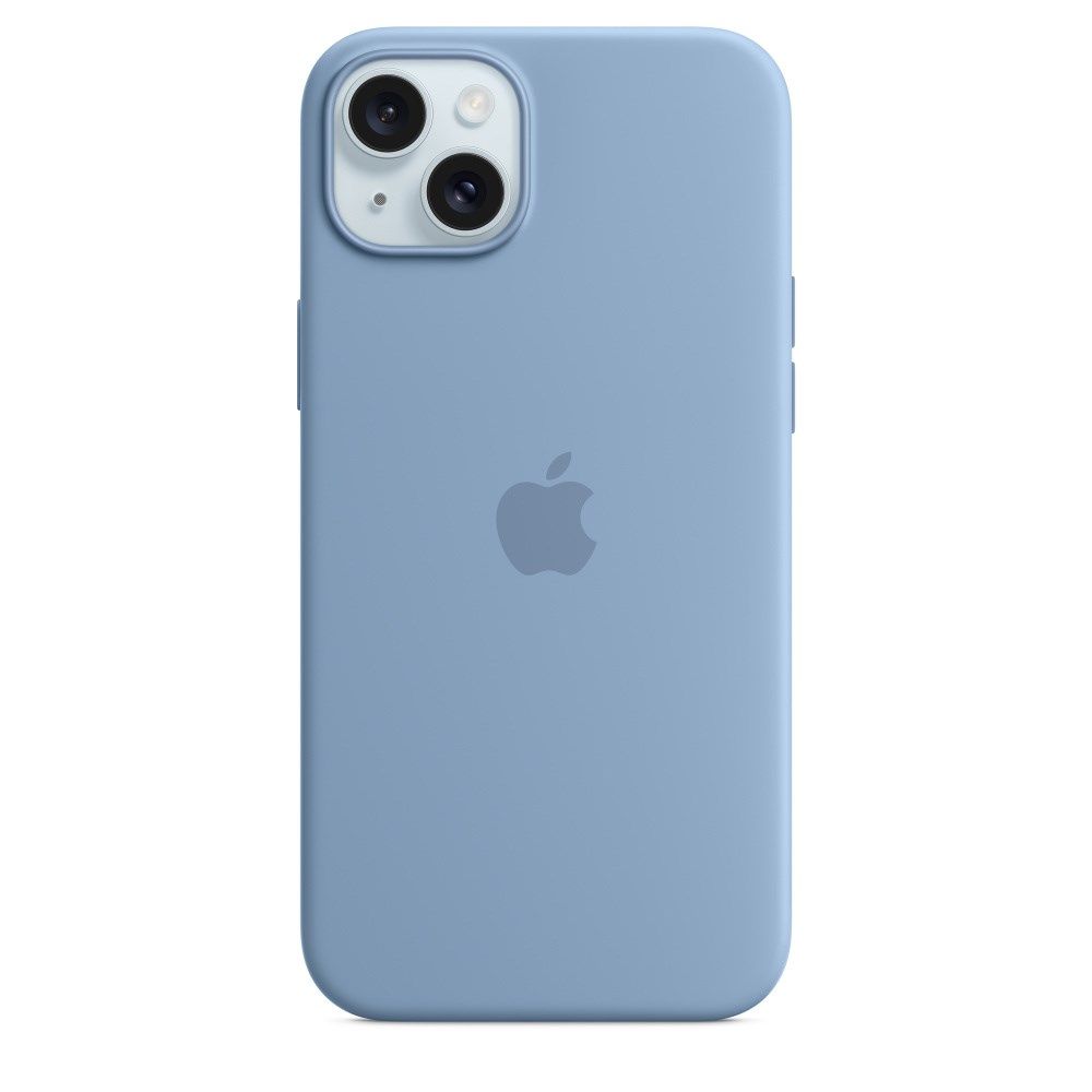 Silicone Case Ap. With MagSafe Winter Blue