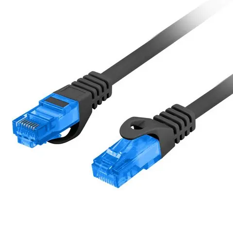 Lanberg PCF6A-10CC networking cable Black 20 m Cat6a S/FTP (S-STP)