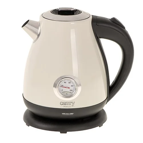 Camry Premium CR 1344C electric kettle 1.7 L 2200 W Cream