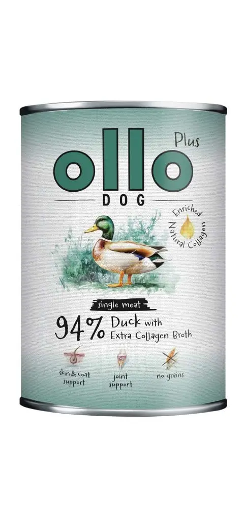 OLLO Plus Collagen Duck - Wet Dog Food - 400g