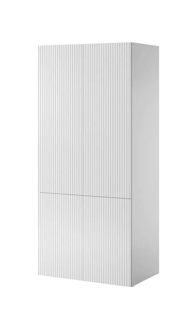Wardrobe PAFOS 2D 90x55.5x198.5 White Matt
