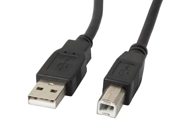 Lanberg CA-USBA-11CC-0030-BK USB cable USB 2.0 3 m USB B 0.48 Gbit/s Black
