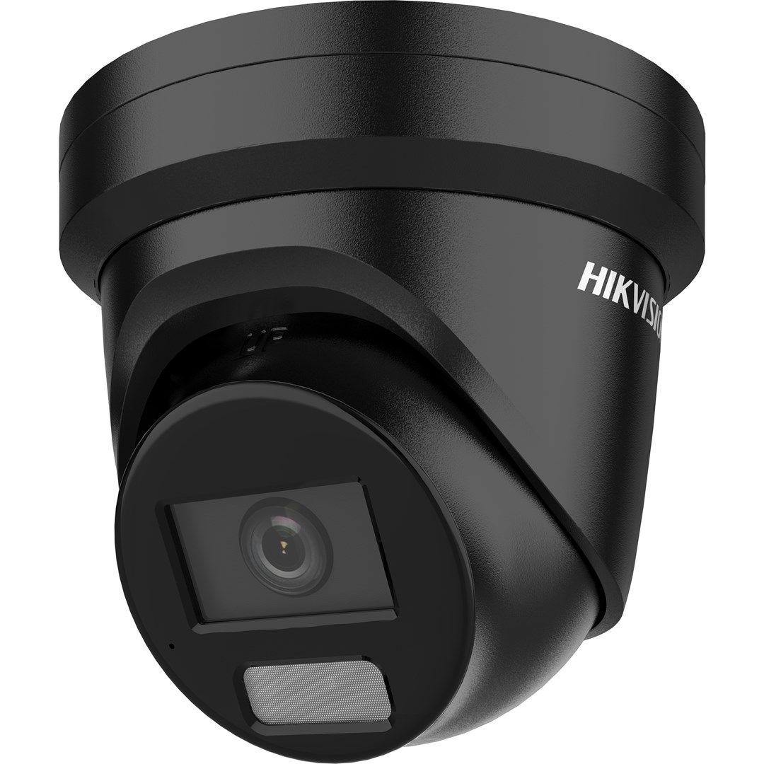 Hikvision Pro Series With AcuSense DS-2CD2366G2H-IU(2.8mm)(BLACK) Turret IP Security Camera Outdoor 3200 X 1800 Pixels Ceiling/Wall