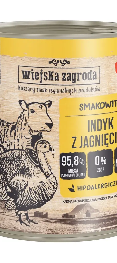 Wiejska Zagroda Turkey With Lamb 800g